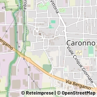 Карта Caronno Pertusella