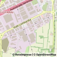 Map Trezzo sull'Adda