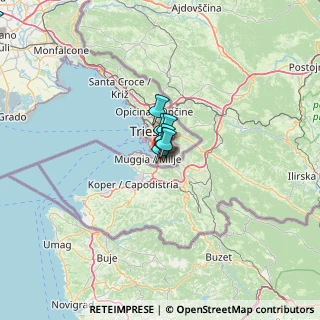 Mappa Via Flavia di Stramare, 34015 Trieste TS, Italia (43.07267)