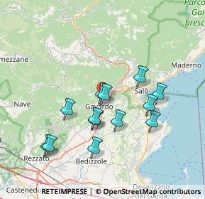Mappa Viale O. Avanzi, 25085 Gavardo BS, Italia (6.69538)