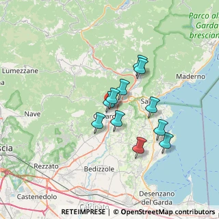Mappa Viale O. Avanzi, 25085 Gavardo BS, Italia (5.35091)