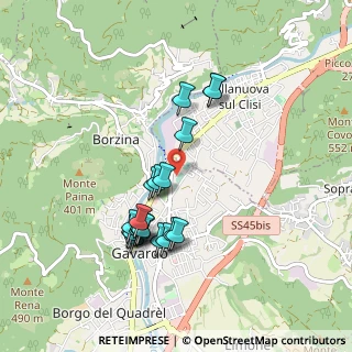Mappa Viale O. Avanzi, 25085 Gavardo BS, Italia (0.855)