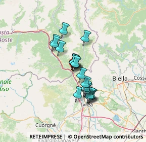 Mappa Via XXV Aprile, 11026 Pont-Saint-Martin AO, Italia (9.3925)