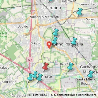 Mappa Via Lambro, 21042 Caronno Pertusella VA, Italia (2.73364)