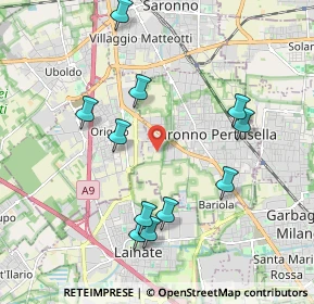 Mappa Via Lambro, 21042 Caronno Pertusella VA, Italia (2.02818)