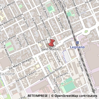 Mappa Via Don Giovanni Minzoni,  2, 21053 Legnano, Milano (Lombardia)