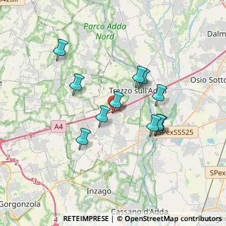 Mappa Via Milano, 20056 Grezzago MI, Italia (3.05727)