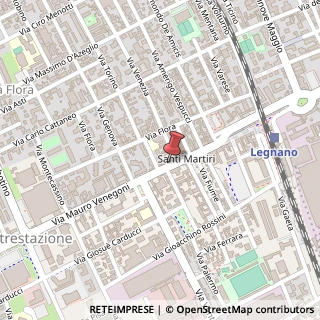 Mappa Via Mauro Venegoni, 58, 20025 Legnano, Milano (Lombardia)