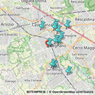 Mappa Via Bergamo, 20025 Legnano MI, Italia (1.56417)