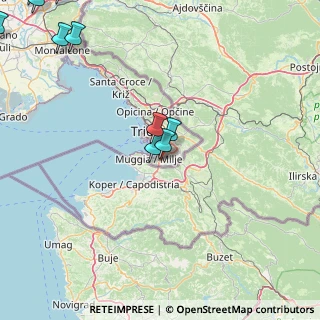 Mappa Via petronio, 34015 Muggia TS, Italia (26.35)