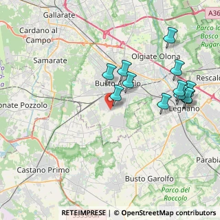 Mappa Via Calvi Pier Fortunato, 21052 Busto Arsizio VA, Italia (4.15917)
