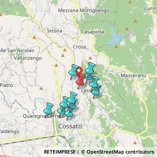 Mappa Via Francesco Cesone, 13853 Cossato BI, Italia (1.47833)
