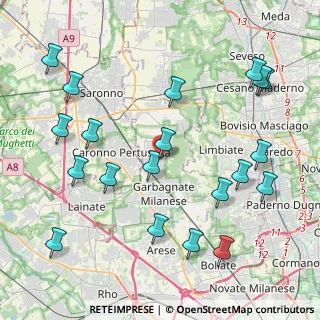 Mappa Via Roma, 20031 Cesate MI, Italia (4.9055)
