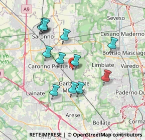 Mappa Via Roma, 20031 Cesate MI, Italia (3.52385)