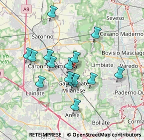 Mappa Via Roma, 20031 Cesate MI, Italia (3.224)