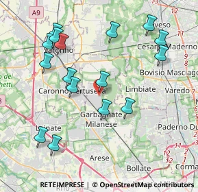 Mappa Via Roma, 20031 Cesate MI, Italia (4.26563)