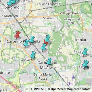 Mappa Via Roma, 20031 Cesate MI, Italia (2.97714)