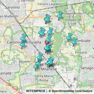 Mappa Via Roma, 20031 Cesate MI, Italia (1.6285)