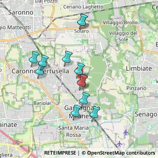 Mappa Via Roma, 20031 Cesate MI, Italia (1.7475)