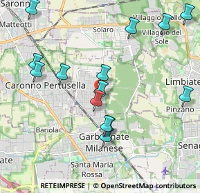 Mappa Via Roma, 20031 Cesate MI, Italia (2.19714)