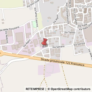 Mappa Via Spirano, 528, 24059 Urgnano, Bergamo (Lombardia)