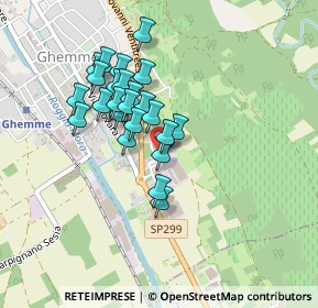 Mappa Via Galvani, 28074 Ghemme NO, Italia (0.348)