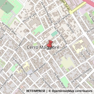 Mappa Via Pietro Spinelli, 1, 20023 Cerro Maggiore, Milano (Lombardia)