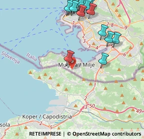 Mappa Via dei Mulini, 34015 Muggia TS, Italia (5.14867)