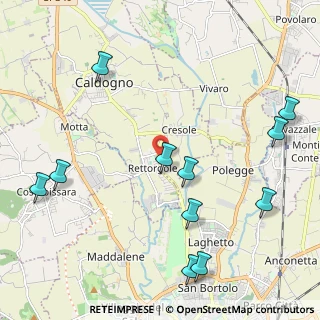 Mappa Via Summano, 36030 Caldogno-rettorgole-cresole , Italia (2.62909)