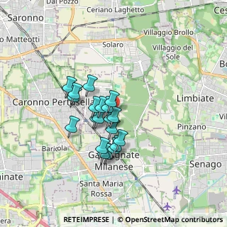 Mappa Via Giacomo Matteotti, 20031 Cesate MI, Italia (1.258)