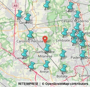 Mappa Via Giacomo Matteotti, 20031 Cesate MI, Italia (5.1125)