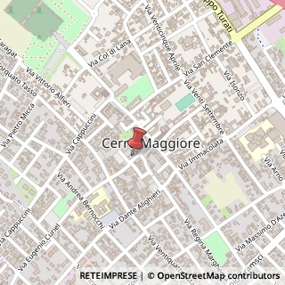 Mappa Via Camillo Benso Conte di Cavour, 9, 20023 Cerro Maggiore, Milano (Lombardia)