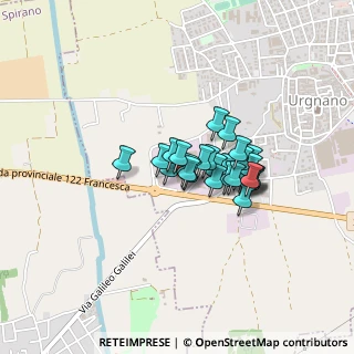 Mappa Via delle Orobie, 24059 Urgnano BG, Italia (0.26786)