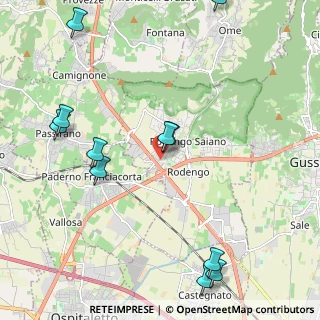 Mappa Via Don Gian Battista Salvi, 25050 Rodengo-Saiano BS, Italia (2.63273)
