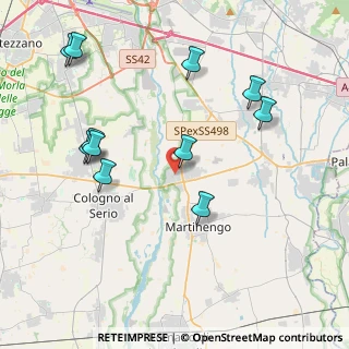 Mappa Via Emilia, 24050 Ghisalba BG, Italia (4.44818)