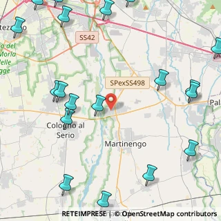 Mappa Via Emilia, 24050 Ghisalba BG, Italia (6.581)