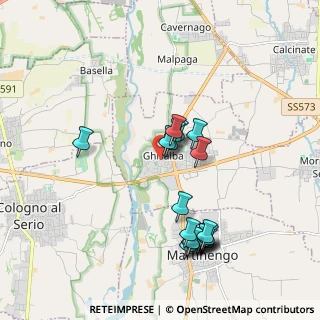 Mappa Via Emilia, 24050 Ghisalba BG, Italia (1.861)