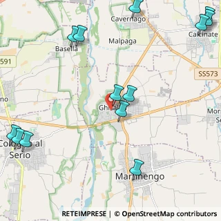 Mappa Via Emilia, 24050 Ghisalba BG, Italia (3.03615)