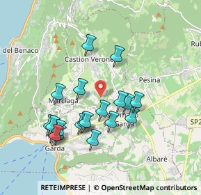 Mappa Via Campagnola, 37010 Costermano VR, Italia (1.7575)