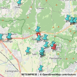 Mappa Viale M. Bazzani, 25064 Gussago BS, Italia (2.6035)
