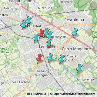 Mappa Piazza Carroccio, 20025 Legnano MI, Italia (1.69083)