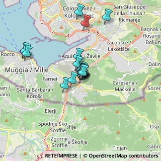 Mappa Centro Commerciale Montedoro Freetime, 34015 Muggia TS, Italia (1.156)