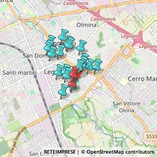 Mappa Via Indipendenza, 20025 Legnano MI, Italia (0.582)