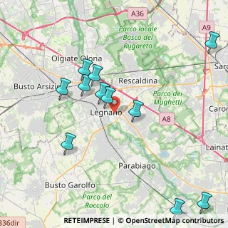 Mappa Via San Caterina, 20025 Legnano MI, Italia (4.46182)