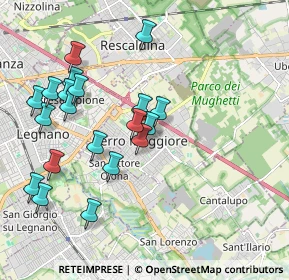Mappa Via Pietro Spinelli, 20023 Cerro Maggiore MI, Italia (2.0085)
