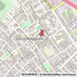 Mappa Via Oltolina Don Giovanni, 5, 20023 Cerro Maggiore, Milano (Lombardia)