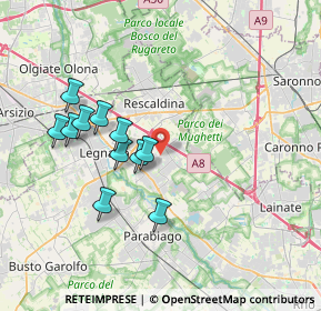 Mappa Via Pietro Spinelli, 20023 Cerro Maggiore MI, Italia (3.40364)