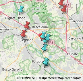 Mappa Via Pietro Spinelli, 20023 Cerro Maggiore MI, Italia (3.73)