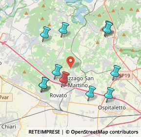Mappa Via A. Maggi, 25046 Cazzago San Martino BS, Italia (4.09364)