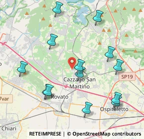 Mappa Via A. Maggi, 25046 Cazzago San Martino BS, Italia (4.40615)